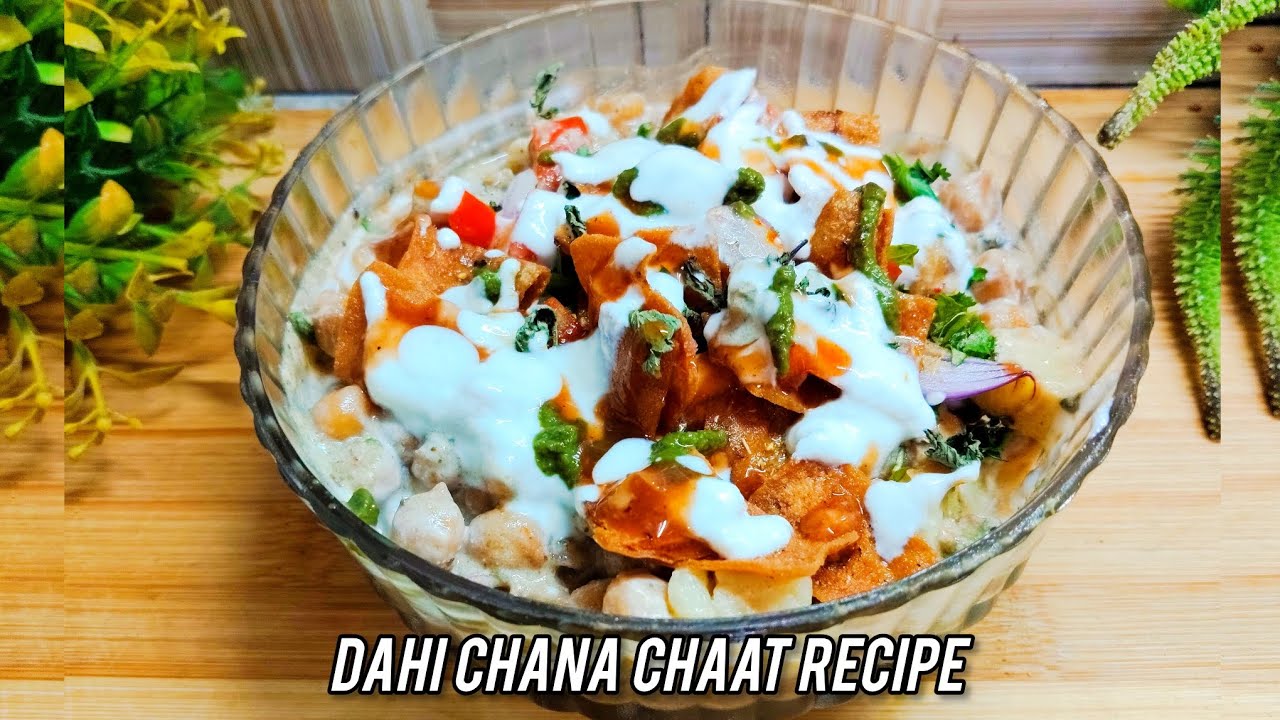 Dahi Chana Chaat Recipe For Iftar By Come, Cook With Me 