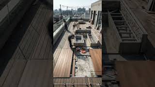 “From Ruined Rooftop to Ultra Luxury Sky Lounge | 8K Cinematic Transformation”