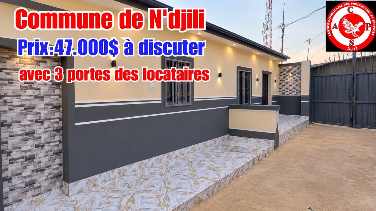 Maison à vendre à Ndjili