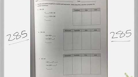 Eureka Math Module 3 Lesson 34 Homework