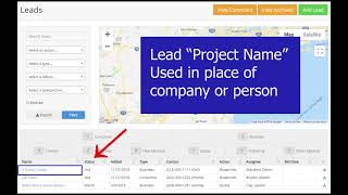 FieldGroove Lead Management