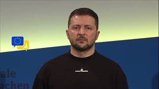 Ode to Joy - EU Anthem for Volodymyr Zelenskyy in Aachen, Germany for Charlemagne award ceremony!!!