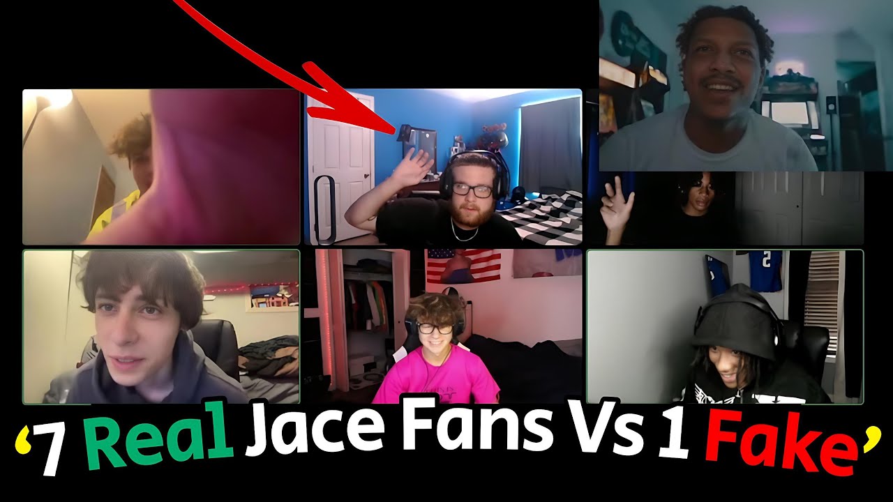 Реакция Джейса на «Угадай настоящего фаната Джейса» (уморительно)