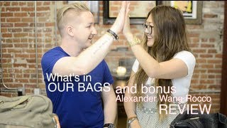 TAG : What's in My Bag with bonus Alexander Wang Rocco Review