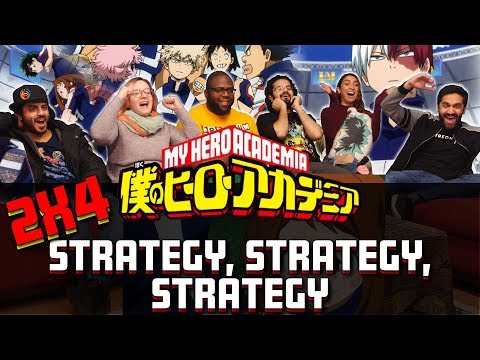 My Hero Academia - 2x4 Strategy, Strategy, Strategy - Group Reaction