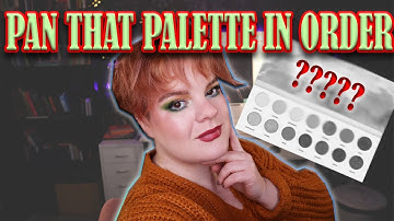 PAN THAT PALETTE - IN ORDER | 2024 INTRODUCTION!