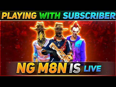 NG M8N IS LIVE PLAYING WITH SUBSCRIBE #NONSTOPGAMING#FREEFIRE#gyangaming #totalgaming #freefirelive|