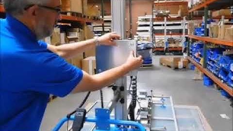 Bespoke Attachments on a Pronomic Squeeze & Turn Lifting Trolley