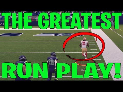 The Greatest Run Play In Madden History!! Tips and Tricks