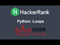 Loops HackerRank Python Solution | CODE WITH NM