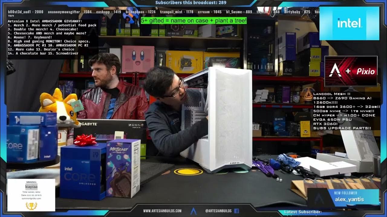 Build stream. Stream clip.
