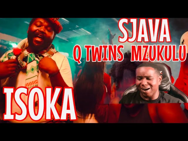 AMERICAN REACTS TO SJAVA, Q TWINS & MZUKULU - ISOKA (OFFICIAL MUSIC VIDEO)