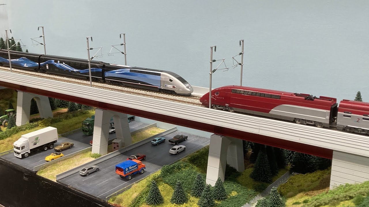 n°74 TGV 9  réseau LGV de SGC 2000