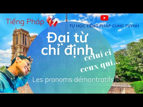 Đại Từ Chỉ Định, Celui-ci, Ceux qui,... | Les Pronoms Démontratifs | Tự Học Tiếng Pháp Cùng Tuynh