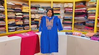kurtis@350#style #fashion #beauty #cotton #kurtis #new #soft #embroidery #threadwork #look screenshot 3