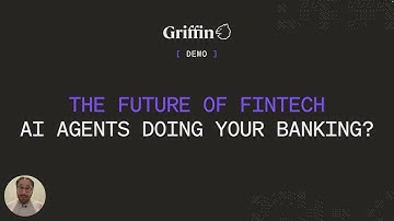 Demo: AI agents doing your banking. The future of Fintech