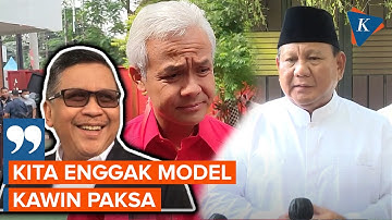 PDI-P Tak Masalah Prabowo Ogah Jadi Cawapres Ganjar