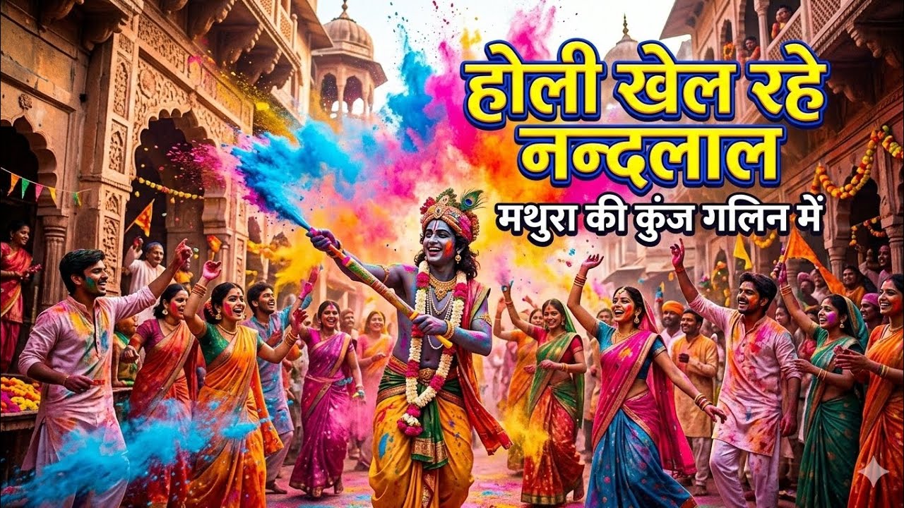 होली विशेष :- होली खेल रहे नन्दलाल Holi Khel Rahe Nandlaal New | Holi Geet | Holi Song | Holi 332026