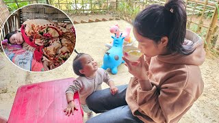 Single mother worried about getting a serious illness - She used folk remedies to cure the illness.