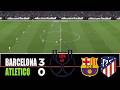 BARCELONA Vs ATLETICO MADRID 3 0 2026 Copa Del Rey Match Highlights