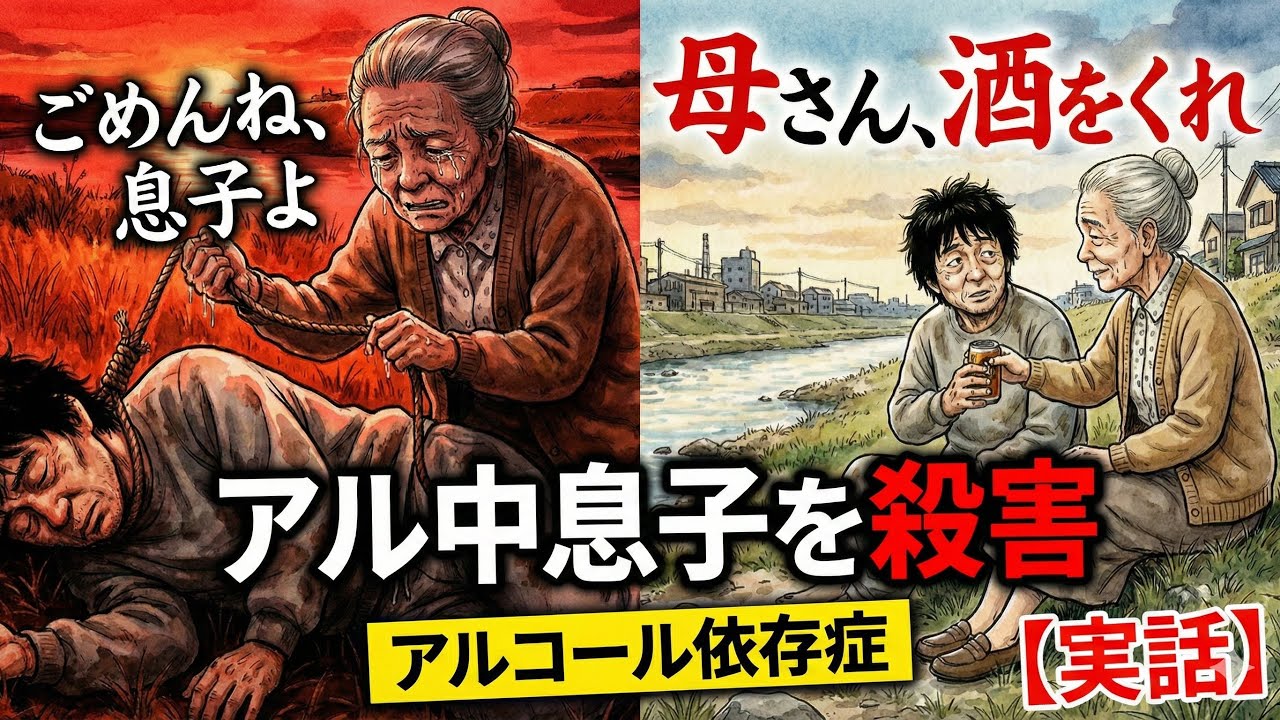 【実話】子供の日にアル中息子を絞殺…80歳母が法廷で語った「あまりに悲しい動機」とは？