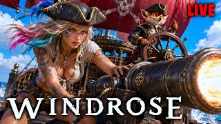 Laying Waste To Blackbeard's Fleet and Some Other Co-op Madness! Windrose Gameplay