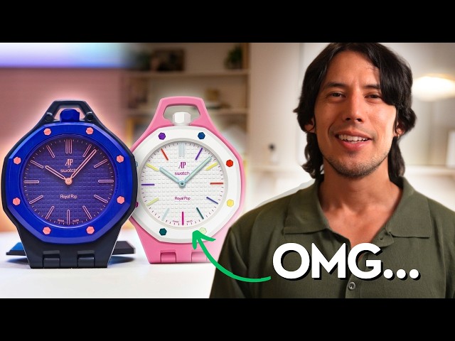 Well this is awkwardRoyal Pop REVEAL - Swatch x Audemars Piguet