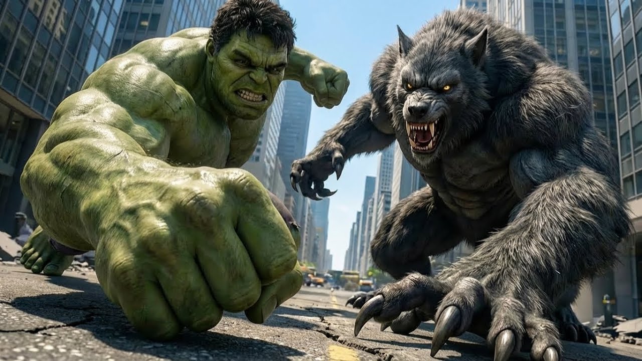 King Kong vs Werewolf — New York Under Attack