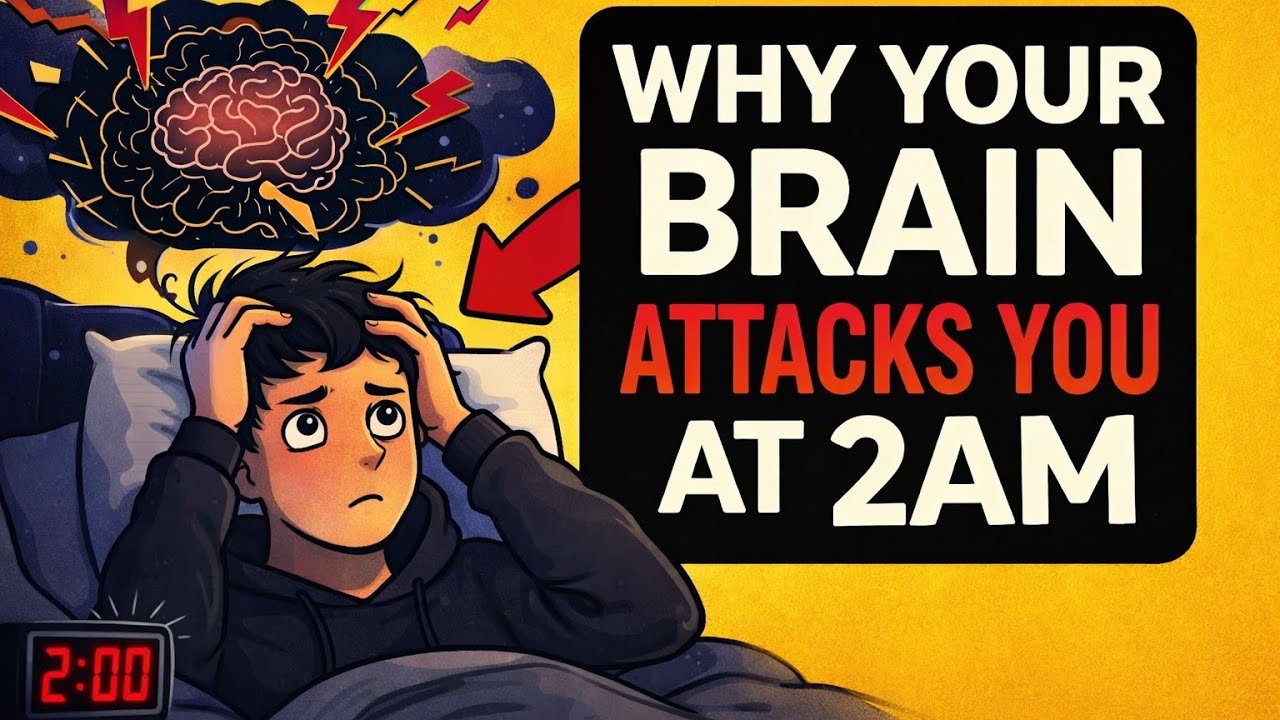 Why Your Mind Won’t Shut Up at Night