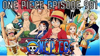 one piece episode 981 / manga update / one piece episode 981 / manga update /