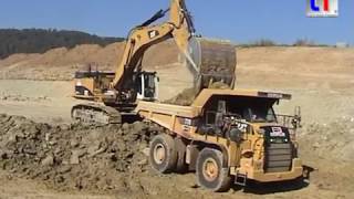 LGV Est, Lot 47: CAT 374D LME, 769D, 770, Ernolsheim - Monswiller, France, 04.10.2011.