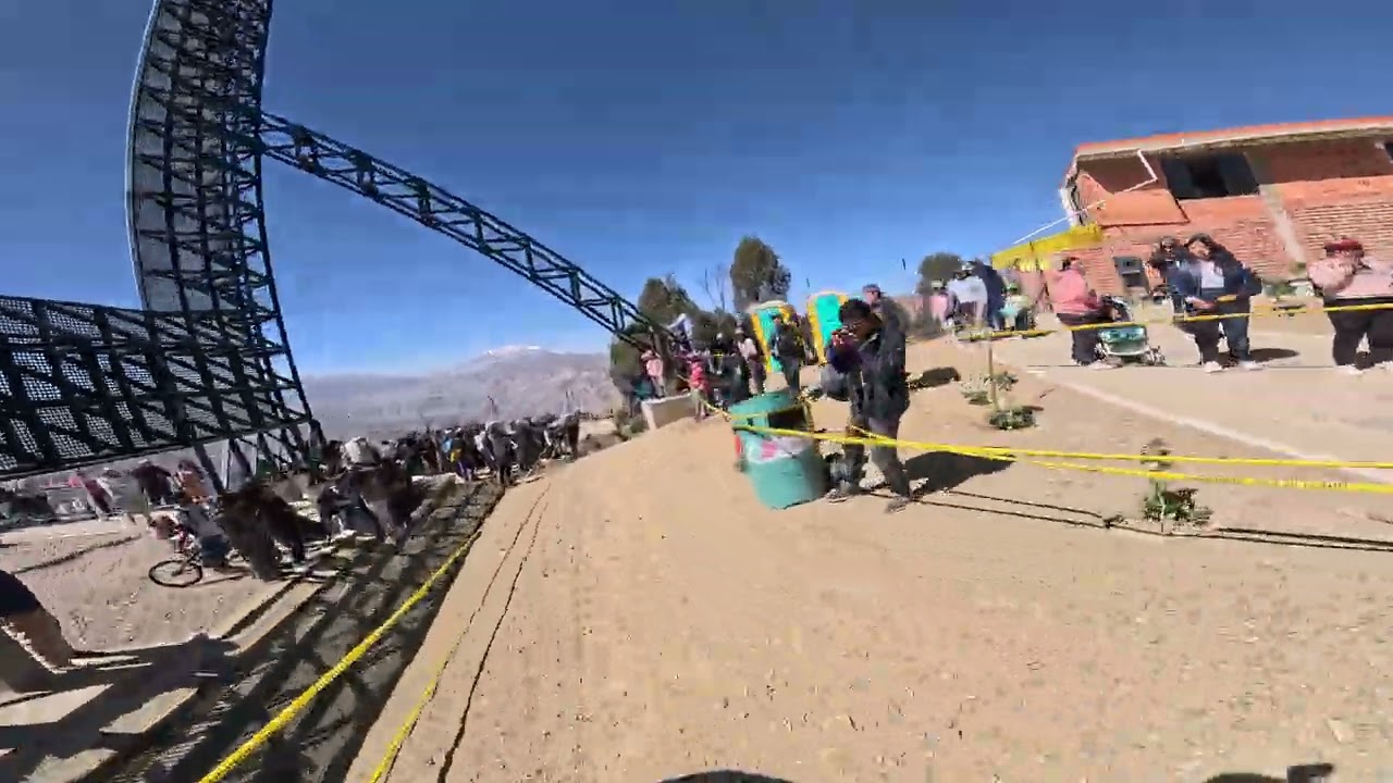 DOWNHILL CHALLENGE 4000 -  2025 (#highesturban downhillintheworld #awesome racing)
