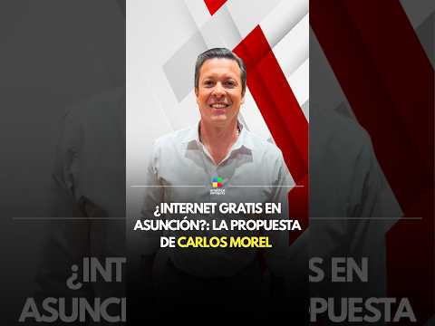 🗳️ Internet gratuito para fines educativos: La propuesta de Carlos Morel