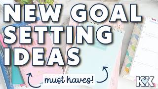 Build a Simple Goal Setting System | Underrated Erin Condren Tools Haul & Review