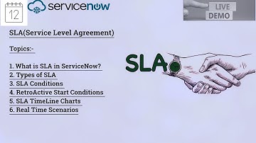 (Day 16)SLA in ServiceNow | Servicenow SLA configuration | ServiceNow Training Video