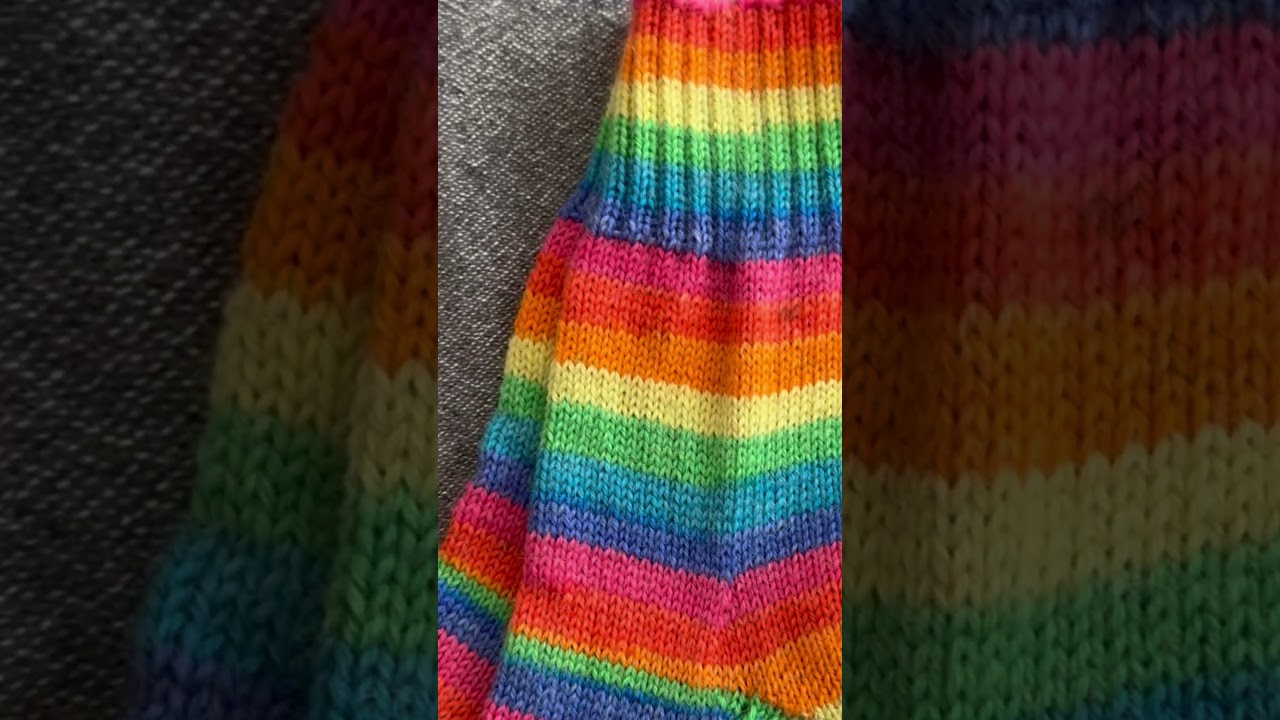 Rainbow Sock🧶💫🧦SUURUS 40💜♥️