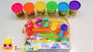Creative play with Play Doh