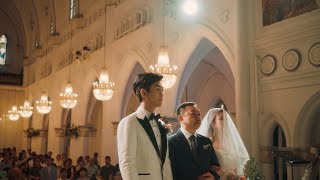 Desmond & Denise Actual Day Highlights [4K] - Chinese Wedding at CHIJMES Singapore