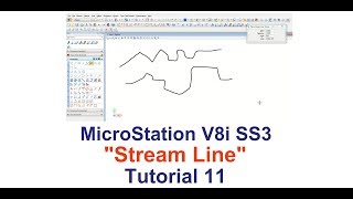 microstationV8i Stream Line TUTORIAL 11