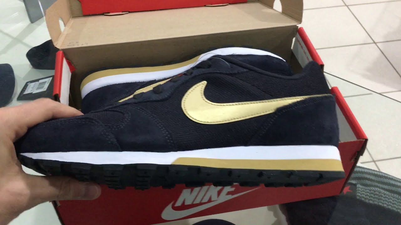 tênis nike md runner 2 suede masculino