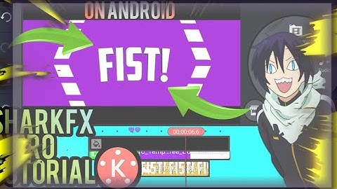 SHARKFX / 2D  INTRO TUTORIAL || ON ANDROID || KINEMASTER TUTORIAL#2 ||