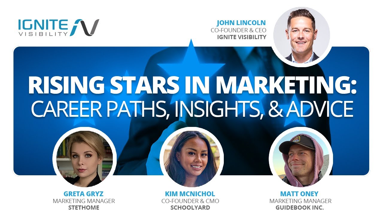 Rising Stars in Marketing Career Paths, Insights, & Advice YouTube
