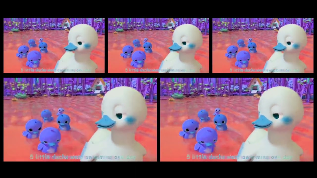 5 little ducks went swimming one day##(Sponsored by:Gamavision Csupo Effects)