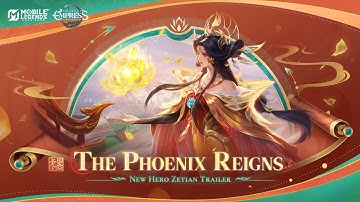 The phoenix reigns | Zetian Trailer | Celestial Empress | Mobile Legends: Bang Bang