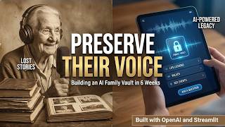Family Vault AI: What If You Could Talk to Your Grandparents Forever?