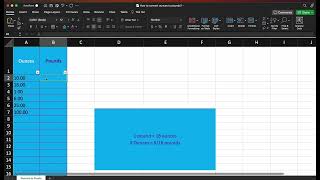 How to convert ounces to pounds?