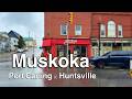Exploring Port Carling & Huntsville | Beautiful Muskoka Road Trip | Ontario Travel Vlog