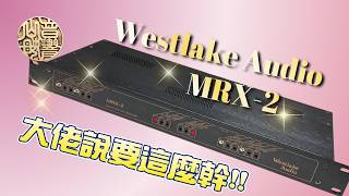 Customization -- Central Taiwan Audiophile Master Chen's Westlake Audio MRX-2 2-Way Electronic Cr...