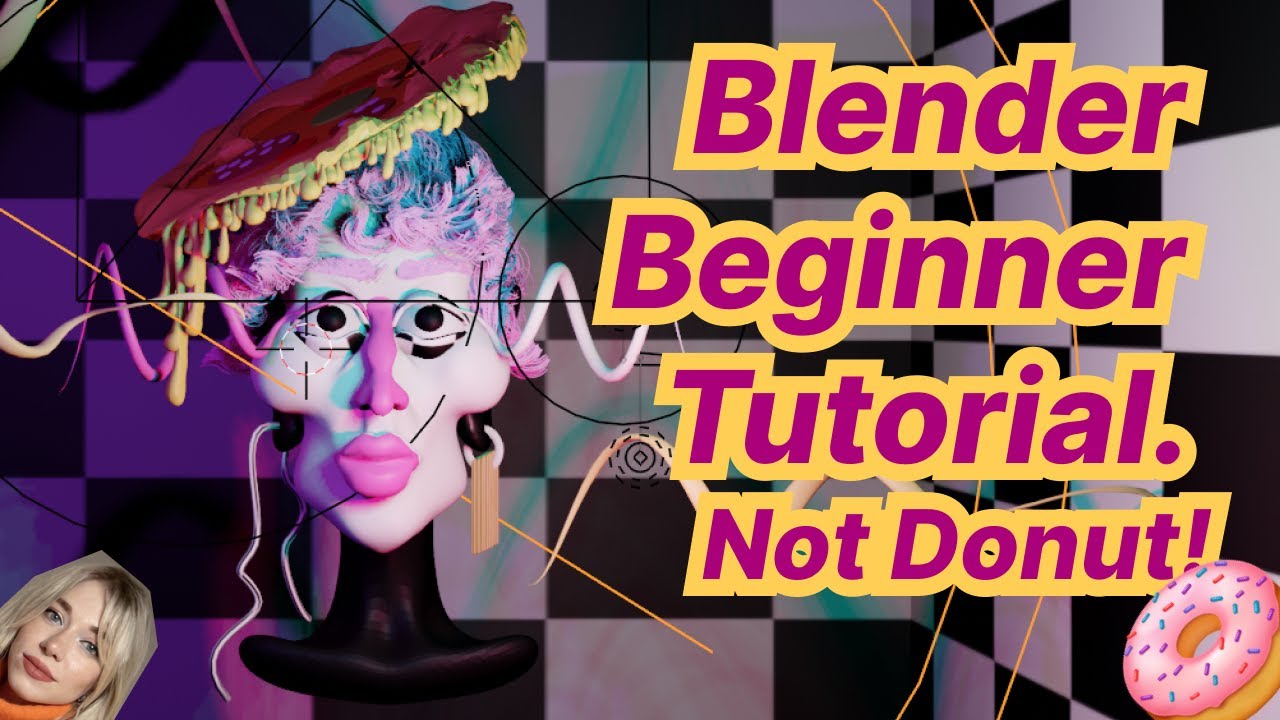 Blender Beginner Tutorial. Not Donut! YouTube