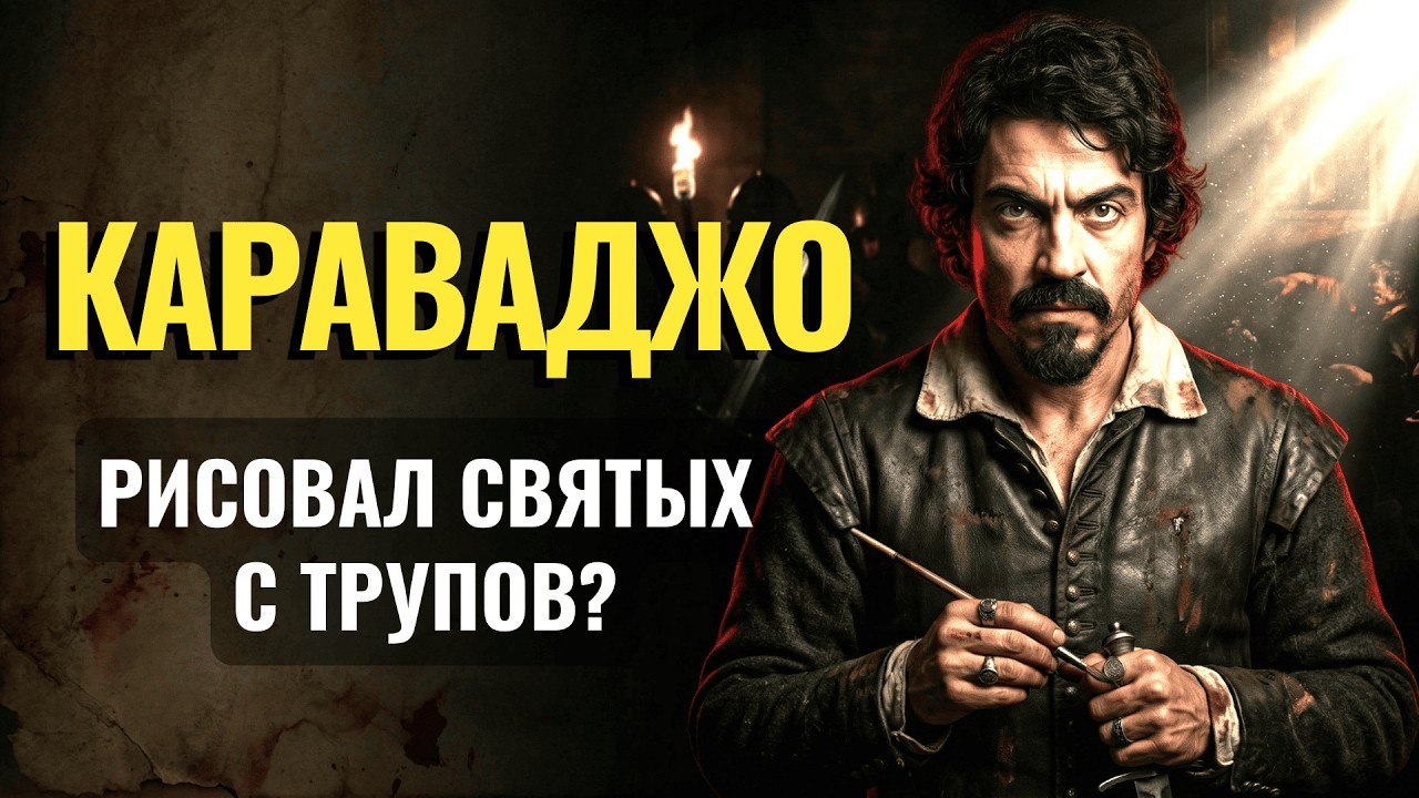 КАРАВАДЖО: Как УБИЙСТВО и РАЗВРАТ стали его главными красками!